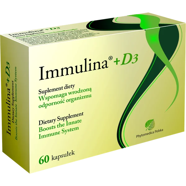 Immulina + D3 Kapseln zur Unterstützung des Immunsystems mit Spirulina, Acerola und Vitamin D3