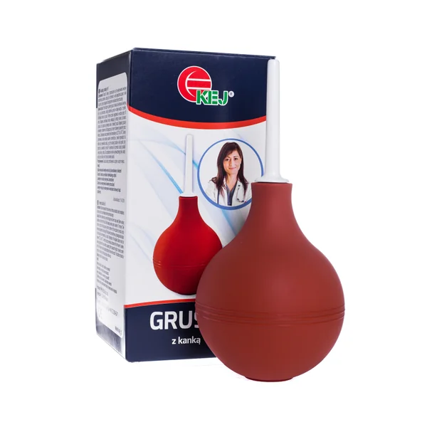 Klistierbirne mit Düse Nr. 9 für rektale Anwendung bei Verstopfung, 240 ml, wiederverwendbar, für Kinder und Erwachsene geeignet