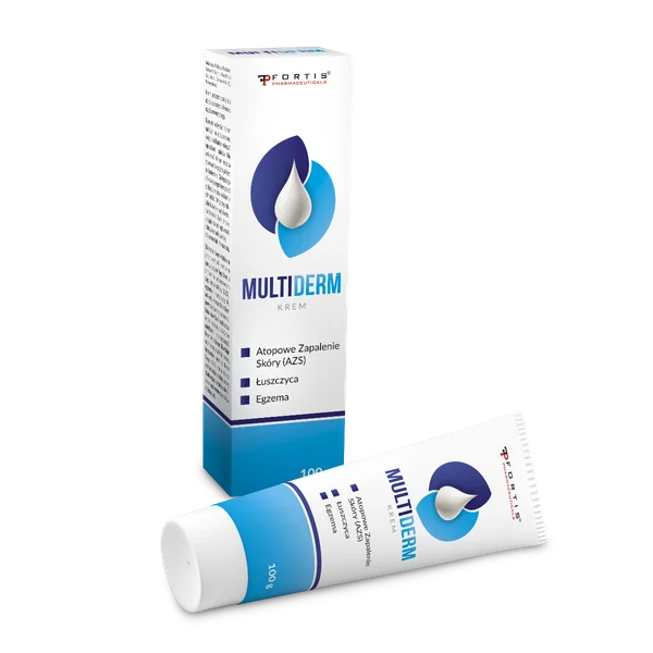 Multiderm Creme für atopische und trockene Haut, 100 g, Hautpflegeprodukt gegen Juckreiz und Irritationen