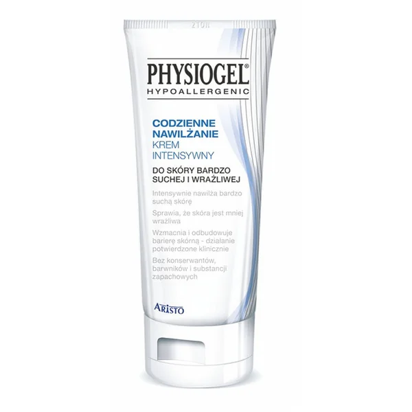 Physiogel Intensivcreme für trockene empfindliche Haut, tägliche Feuchtigkeitspflege ohne Duftstoffe, 100 ml Tube