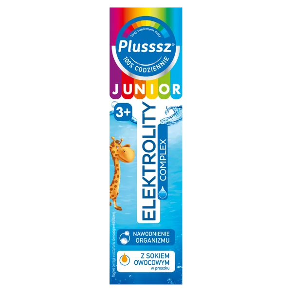 Elektrolytlösung für Kinder – lusssz Junior mit Vitaminen und Mineralstoffen zur schnellen Hydration