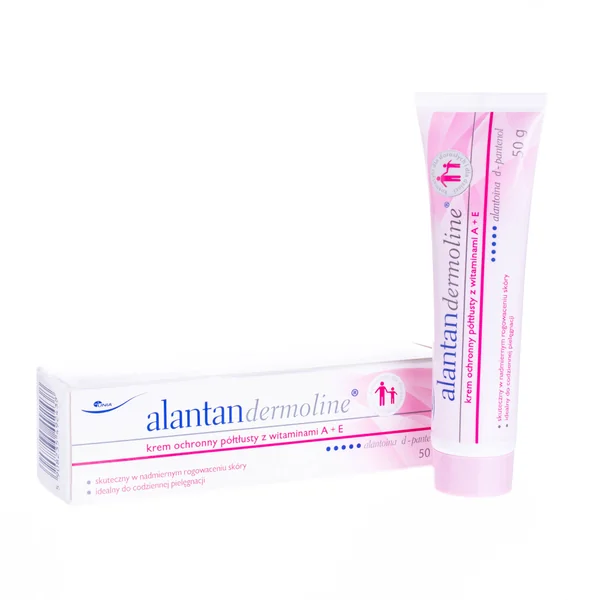 Alantandermoline Schutzcreme 50g – Feuchtigkeitspflege und Schutz für trockene und empfindliche Haut mit Vitamin A und E