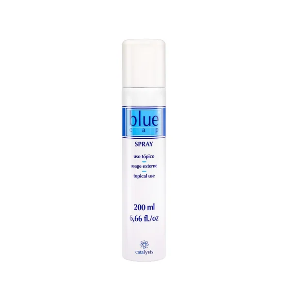 Blue Cap Spray Hautpflege Produkt zur Behandlung von Psoriasis und Ekzemen, 200 ml