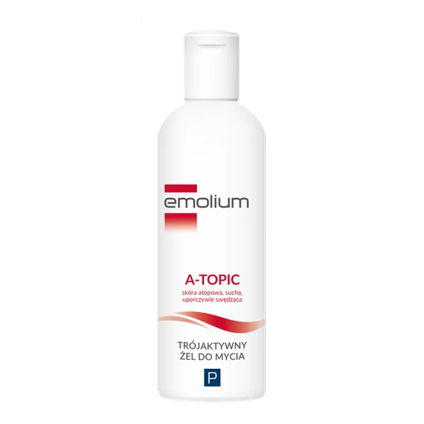 Emolium A-Topic dreifach aktives Waschgel für trockene und atopische Haut, 200 ml