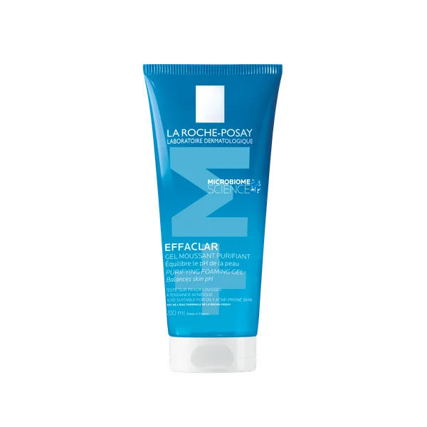 La Roche-Posay Effaclar Reinigungsgel 200 ml für fettige und unreine Haut – sanfte tägliche Gesichtsreinigung ohne Parabene.