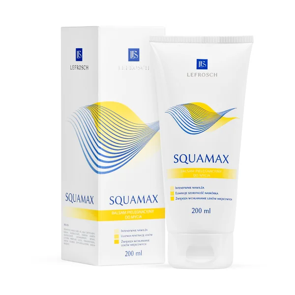 Lefrosch Squamax Pflegebalsam 200 ml für trockene und gereizte Haut bei Psoriasis und Ekzemen