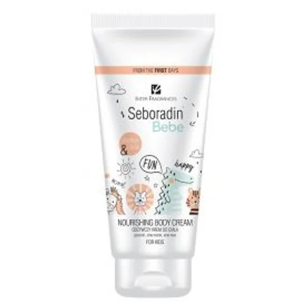 Seboradin Bebe nährende Körpercreme 200 ml für empfindliche und trockene Babyhaut