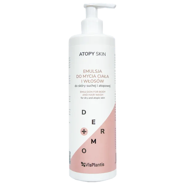 Vis Plantis Atopy Skin Waschemulsion – sanfte Reinigung für trockene und atopische Haut, 400 ml