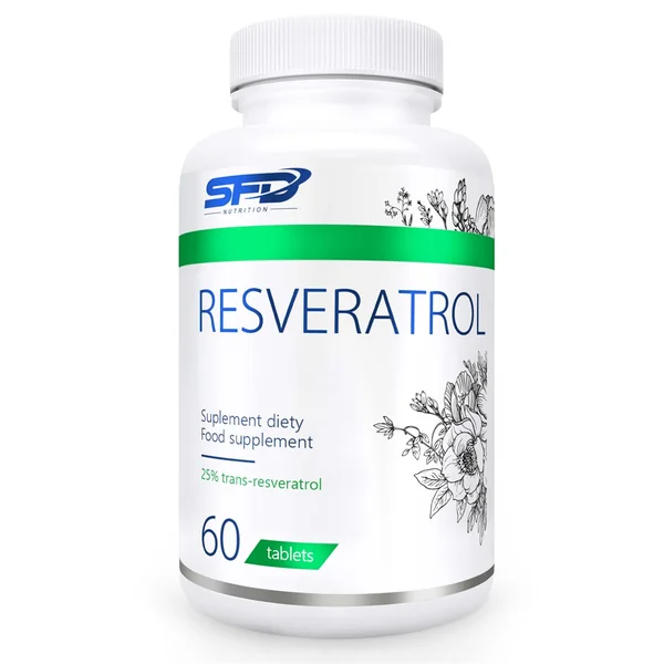 ALLNUTRITION Adapto Resveratrol 60 Stück, Nahrungsergänzung mit Resveratrol zur Unterstützung von Herz-Kreislauf und Immunsystem