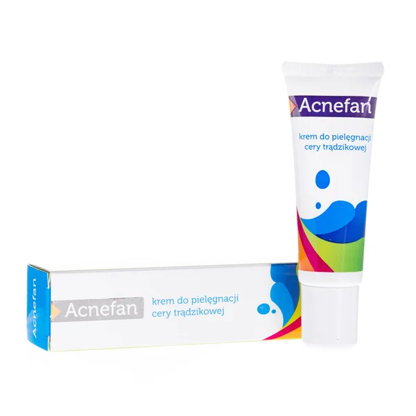 Acnefan Creme 25 ml für die tägliche Pflege von zu Akne neigender Haut, reduziert Pickel und Mitesser.