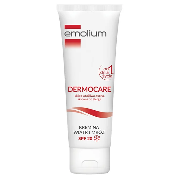 Emolium Dermocare Creme gegen Wind und Kälte 75 ml – pflegend, feuchtigkeitsspendend und mit SPF 20