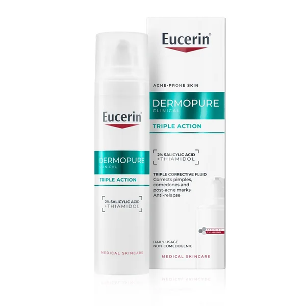 Eucerin DermoPure Clinical Serum Flasche 40 ml für fettige und zu Akne neigende Haut