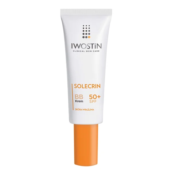 Iwostin Solecrin BB-Creme SPF 50+ 30 ml, getönte Creme für empfindliche Haut mit sehr hohem Sonnenschutz