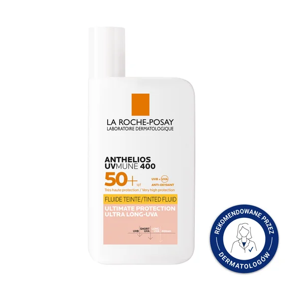 La Roche-Posay Anthelios UVMUNE 400 getönte Sonnencreme SPF 50+ Flasche 50 ml