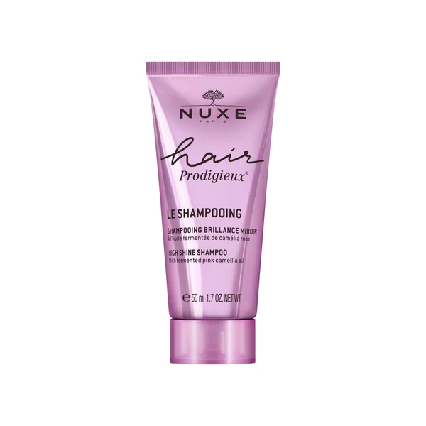 NUXE Hair Prodigieux Set mit Maske 30 ml, Shampoo 50 ml, Conditioner 30 ml und Kosmetiktasche