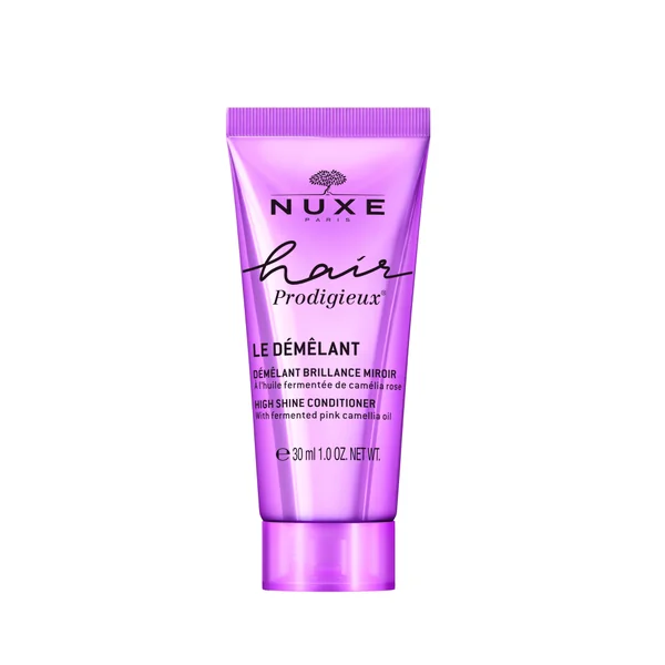 NUXE Hair Prodigieux Set mit Haarmaske 30 ml, Shampoo 50 ml, Conditioner 30 ml und Kosmetiktasche
