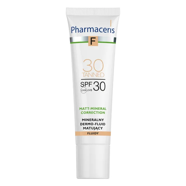 Pharmaceris F Matt-Mineral-Correction SPF 30 mattierendes Mineral-Fluid für unreine Haut 40 ml