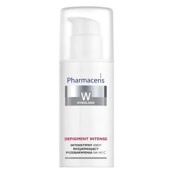 Pharmaceris W Depigment intensive Nachtcreme für eine gleichmäßige Hautfarbe und Reduzierung von Pigmentflecken.