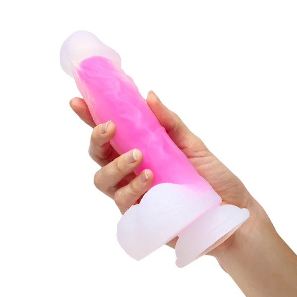 So Divine Pash Ribbed Realistisches Dildo mit Saugnapf, rosa1 Rosa So Divine Pash Ribbed – realistischer Vibrator mit Saugnapf