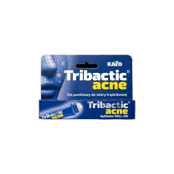 Tribactic Acne Punktgel Roll-on gegen Pickel, Mitesser und Hautunreinheiten mit Aloe Vera und Salicylsäure, 15 ml