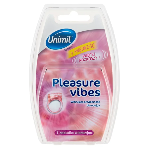 Unimil Pleasure Vibes Vibrationsaufsatz für Paare, 1 Stück, stimuliert Klitoris, verstellbare Vibration, erotisches Spielzeug für intensive Lust