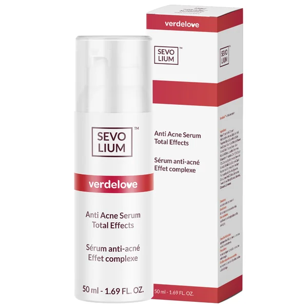 Verdelove Sevolium Serum gegen Akne, 50 ml Flasche, Pflege für unreine Haut