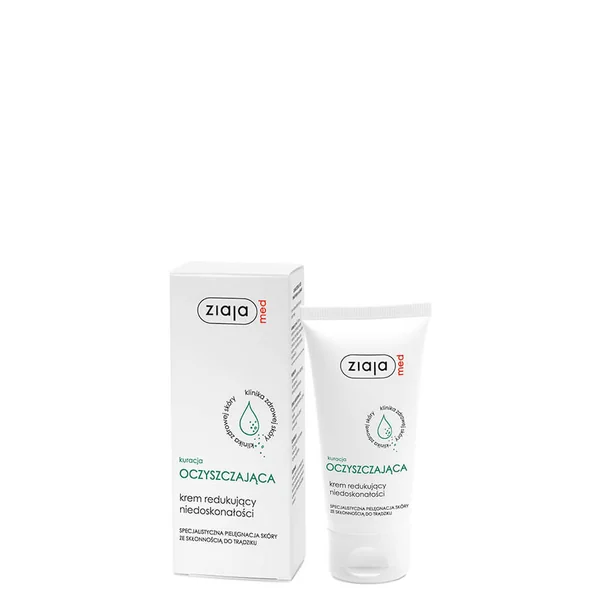 Ziaja Med Kuracja Oczyszczająca Creme gegen Akne und Hautunreinheiten, 50 ml