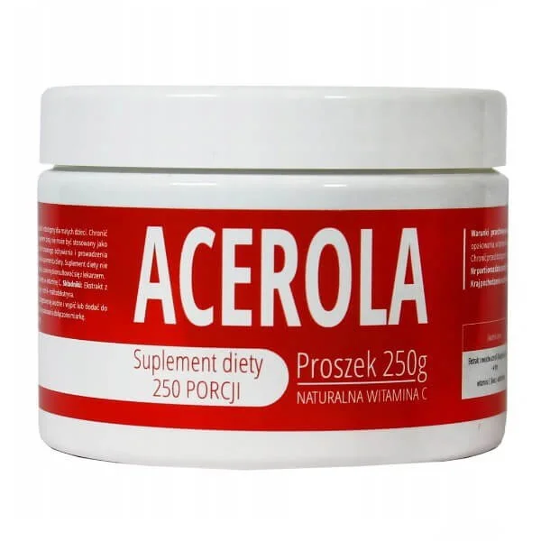Acerola Pulver 250 g – Acerola-Extrakt mit hohem Vitamin C-Gehalt zur Unterstützung des Immunsystems und antioxidativer Wirkung