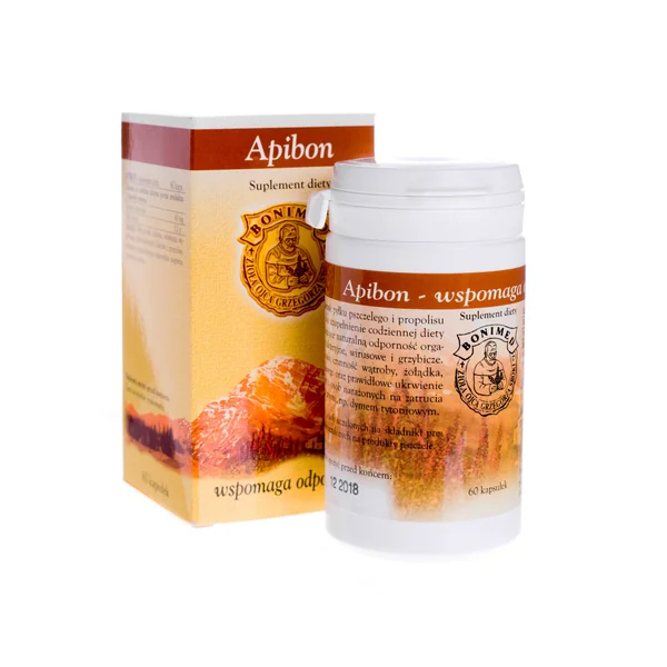 Apibon Nahrungsergänzungsmittel Kapseln mit Propolis und Bienenpollen für Immunsystem und allgemeine Gesundheit