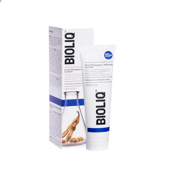 Bioliq 55+ Lifting- und Nährende Tagescreme, 50 ml – Tagespflege für straffe, genährte und sichtbar jugendlich aussehende Haut