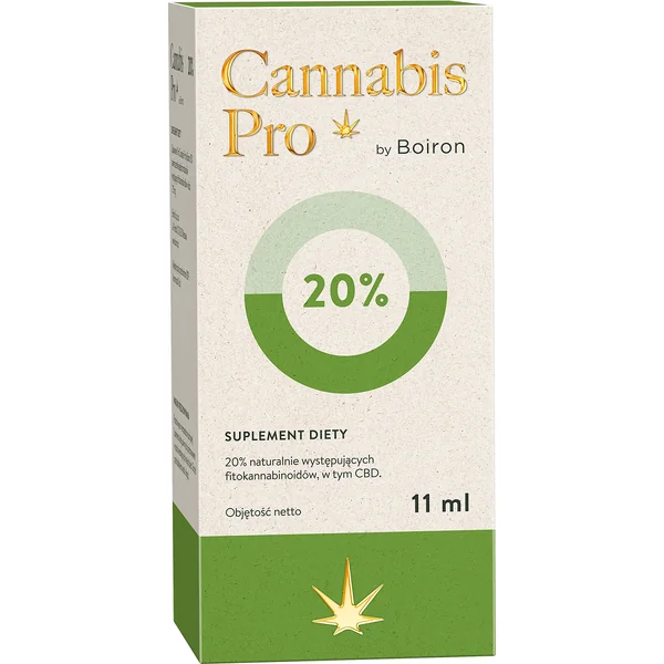 Cannabis Pro 20 % 11 ml – Tropfen mit Nutzhanf-Öl und natürlichen Phytocannabinoiden zur Unterstützung von Wohlbefinden und Homöostase