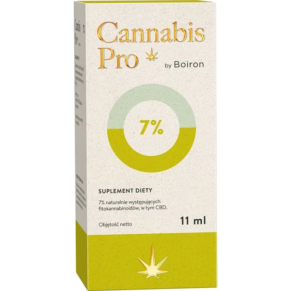 Cannabis Pro von Boiron 7 % – 11 ml Hanföl mit natürlich vorkommenden Phytocannabinoiden