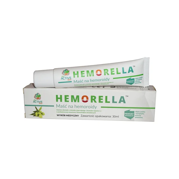 Hemorella Hämorrhoiden Salbe mit Hopfenextrakt – natürliche Linderung bei Analbeschwerden und Entzündungen, 30 ml Tube
