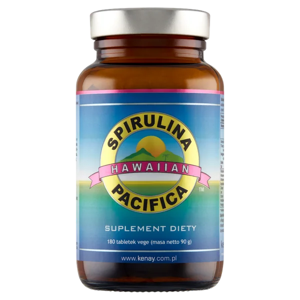 KenayAG Spirulina Pacifica 500 mg, 180 Tabletten – reines Superfood für Gesundheit, Vitalität und Gewichtsmanagement