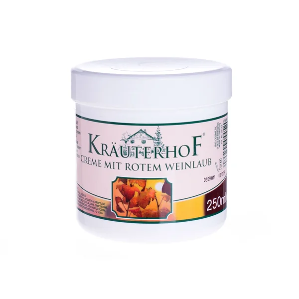 Krauterhof Balsam 250 ml mit roten Weinblättern und Rosskastanie zur Linderung müder Beine und Unterstützung gesunder Venen