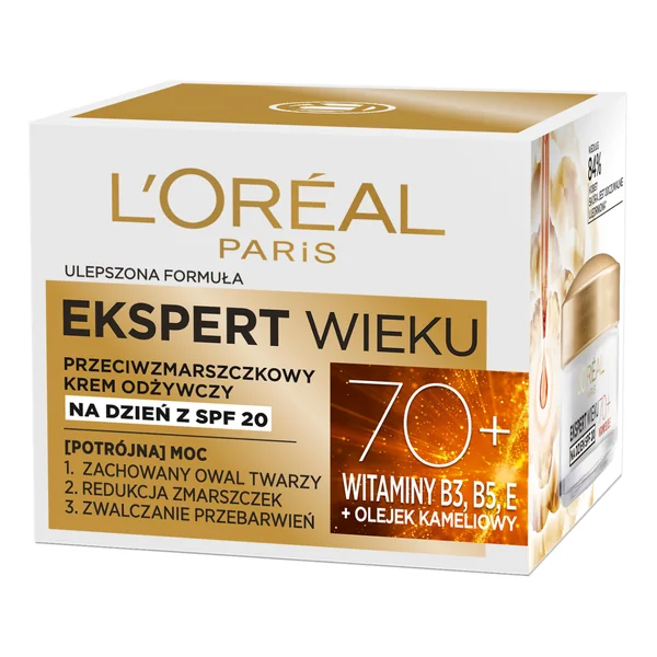 L’Oréal Paris Age Expert 70+ nährende Anti-Falten Tagescreme für reife Haut, 50 ml