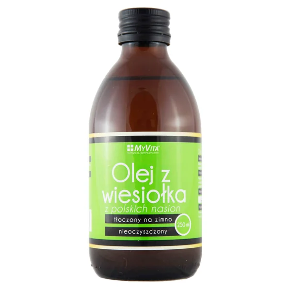 MyVita Nachtkerzenöl 250 ml kaltgepresst – natürliches Öl für Haut, Haare, Nägel und hormonelles Gleichgewicht