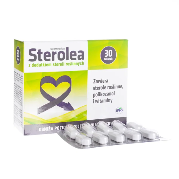 Sterolea Tabletten Nahrungsergänzung zur Senkung des Cholesterinspiegels und Unterstützung des HDL-Cholesterins