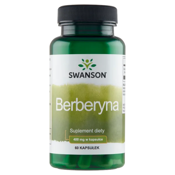 Swanson Berberin 400 mg – natürliches Nahrungsergänzungsmittel zur Unterstützung von Blutzucker, Cholesterin und Stoffwechsel