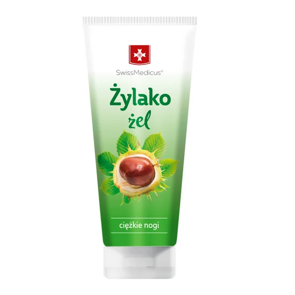 Swiss Medicus Venen-Gel 200 ml – Gel zur Linderung von schweren Beinen, unterstützt die Venen und reduziert Schwellungen.