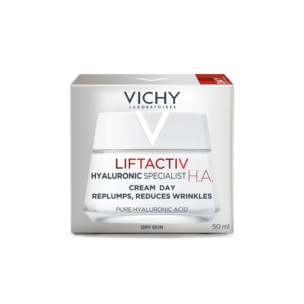 Vichy Liftactiv HA Tagescreme für trockene Haut 50 ml – Anti-Aging-Creme zur Faltenreduzierung und Hautstraffung