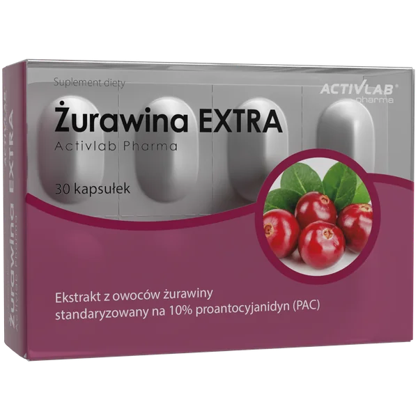 Activlab Pharma Cranberry Extra 30 Kapseln – Nahrungsergänzung für gesunde Harnwege mit Cranberry und Petersilie