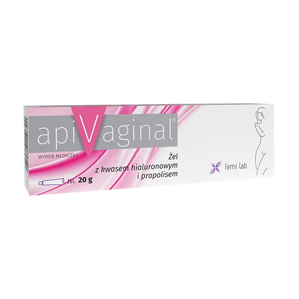 ApiVaginal Gel 20 g – Feuchtigkeitsspendendes Intimgel mit Hyaluronsäure und Propolis zur Pflege der Vaginalhaut