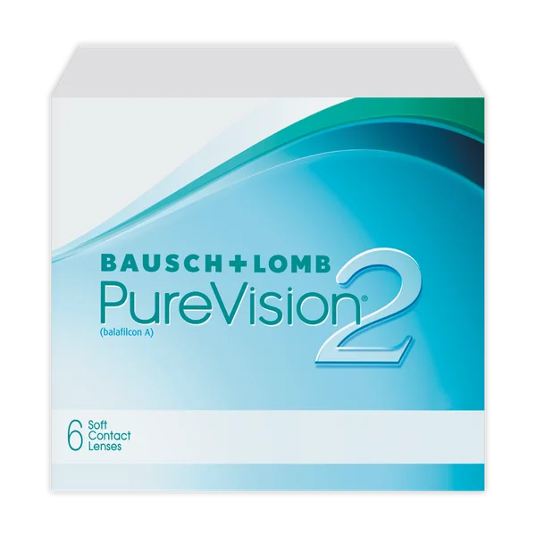 Bausch + Lomb PureVision 2 Monatskontaktlinsen −11,50, Verpackung mit 6 Linsen
