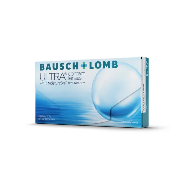 Bausch + Lomb Ultra Monatskontaktlinsen −2,25, Verpackung mit 6 Linsen