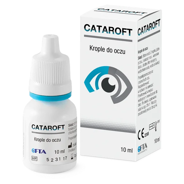 Cataroft® Augentropfen 10 ml – feuchtigkeitsspendend, antioxidativ mit Kaliumiodid, lindert Reizungen, schützt und pflegt trockene Augen