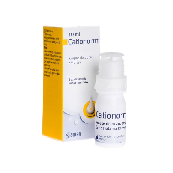 Cationorm Augentropfen 10 ml Flasche – feuchtigkeitsspendende Emulsion für trockene und gereizte Augen