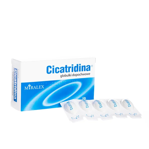 Cicatridina Vaginalzäpfchen – medizinisches Zäpfchen mit Hyaluronsäure zur Regeneration der Vaginalschleimhaut und Linderung von Trockenheit