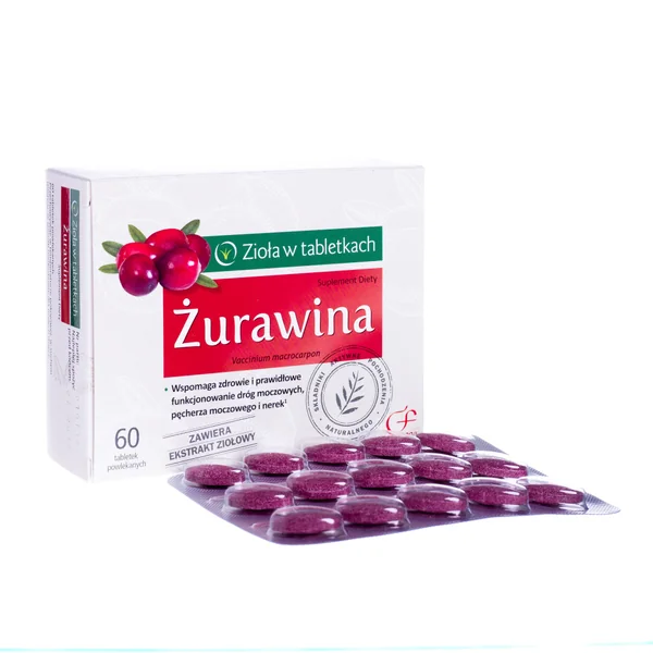 Colfarm Cranberry mit Brennnessel 60 Filmtabletten – Nahrungsergänzung mit Cranberry- und Brennnesselextrakten sowie Vitamin C zur Unterstützung der Blasengesundheit