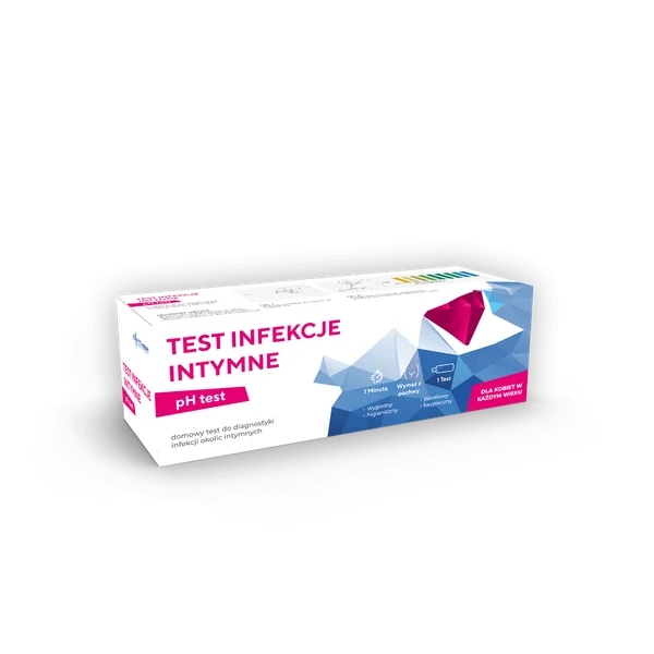 Diather Test Intiminfektionen Heimtest – pH-Test für die Vaginalgesundheit zur Früherkennung von Infektionen, 1 Stück